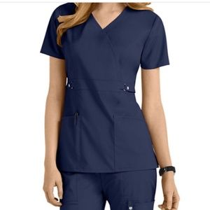 Cherokee Luxe Scrub Set in Navy